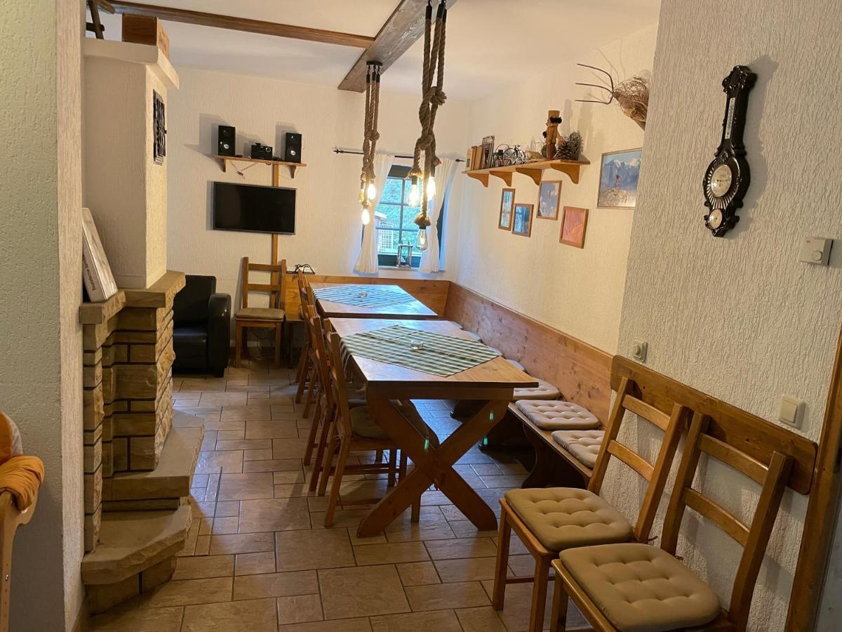 Ferienhaus Bikehuette Rehnhaeusl Geising Exteriör bild