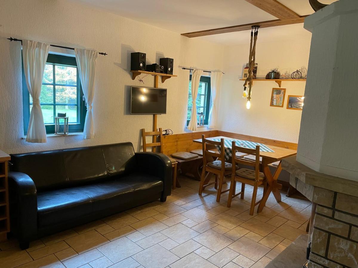 Ferienhaus Bikehuette Rehnhaeusl Geising Exteriör bild