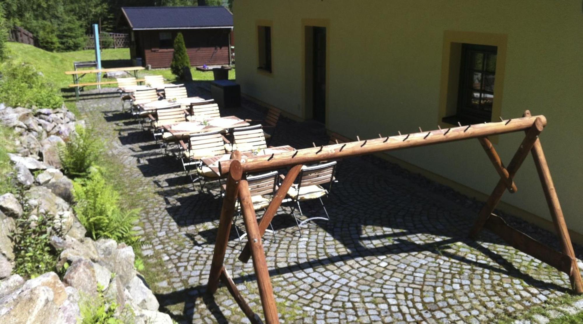 Ferienhaus Bikehuette Rehnhaeusl Geising Exteriör bild