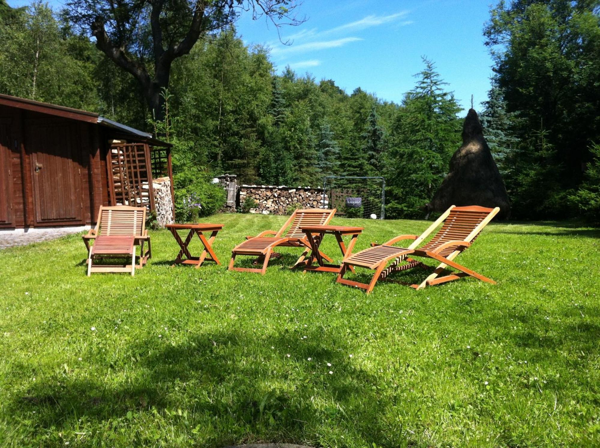 Ferienhaus Bikehuette Rehnhaeusl Geising Exteriör bild
