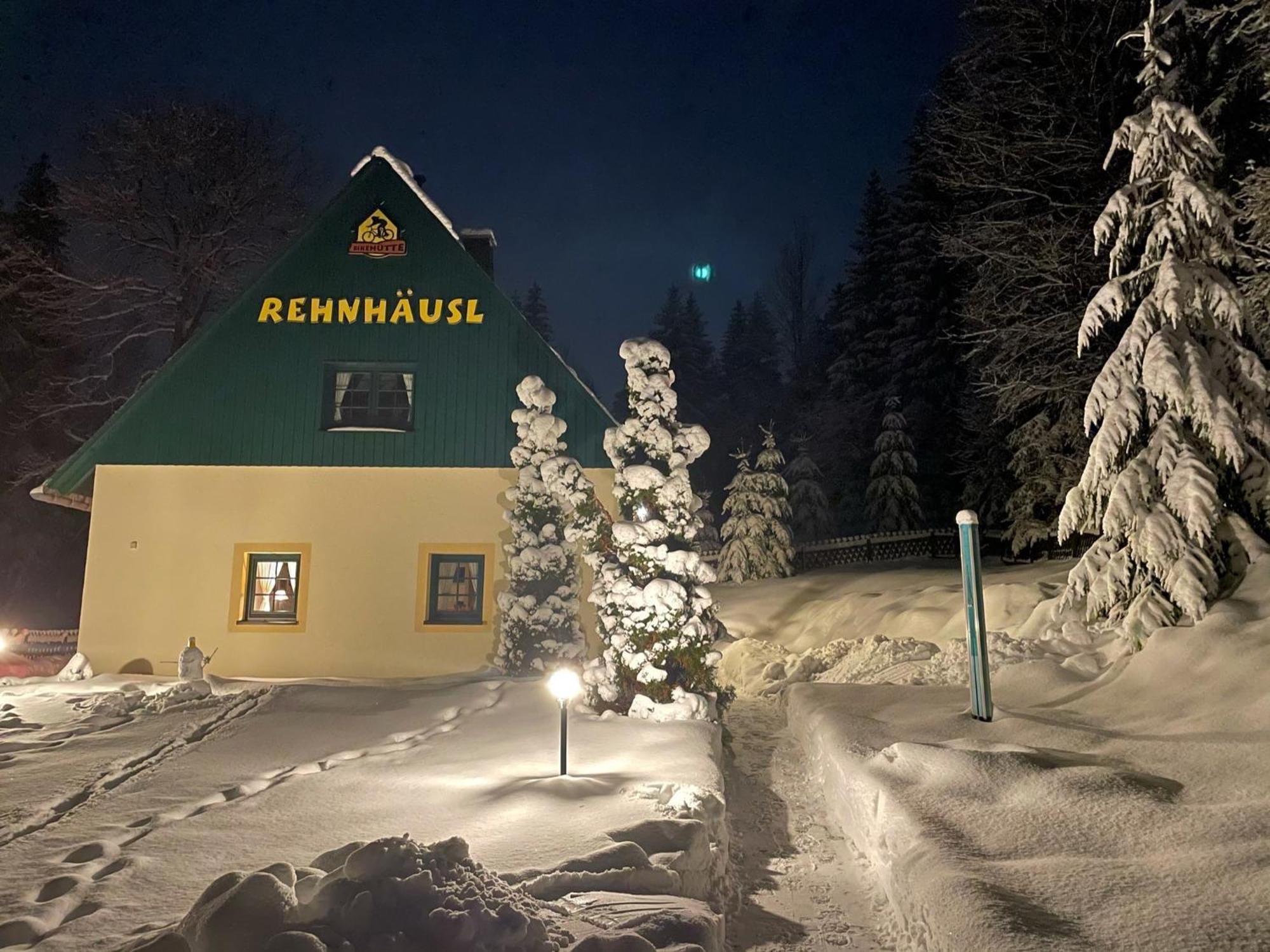 Ferienhaus Bikehuette Rehnhaeusl Geising Exteriör bild